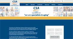 Desktop Screenshot of csa.us