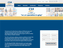 Tablet Screenshot of csa.us