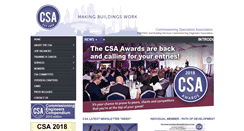 Desktop Screenshot of csa.org.uk